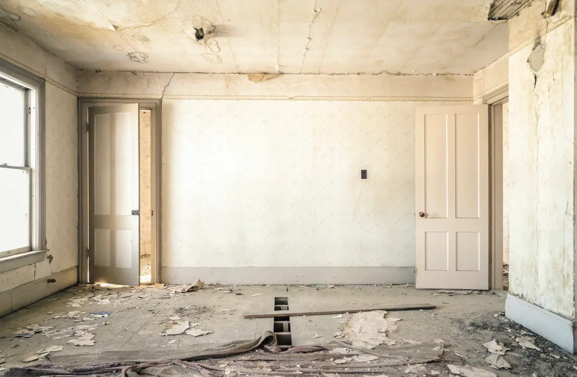 Waste disposal crew managing a cleanout project in Chapel Hill